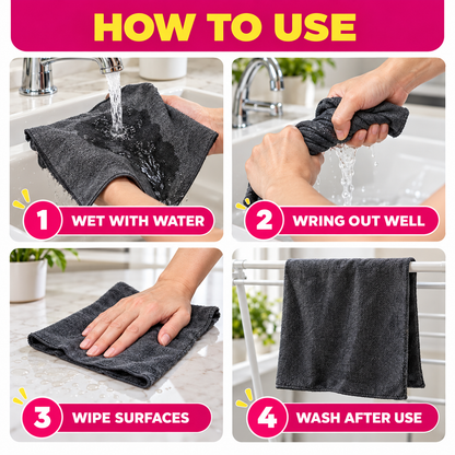 AquaShine Streak-Free Cloth™ (5-Pack)